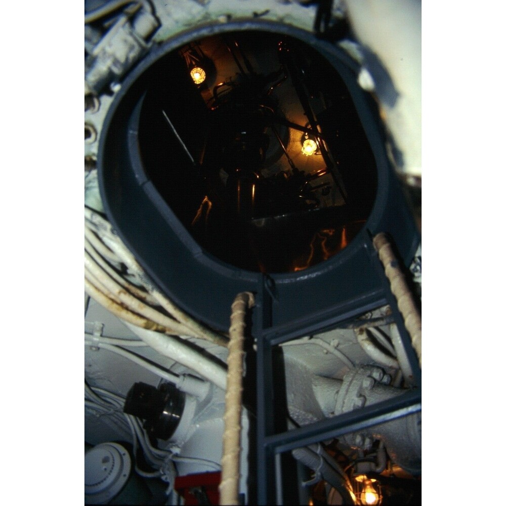 Original 1996 35mm Slide, "USS Bowfin Interior Hatch At PH Mem." , Hawaii